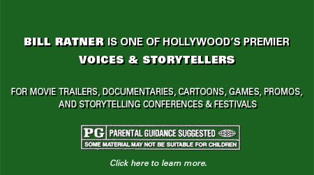Bill Ratner: Voices and Storyteller 